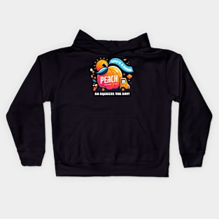 life s a peach Kids Hoodie